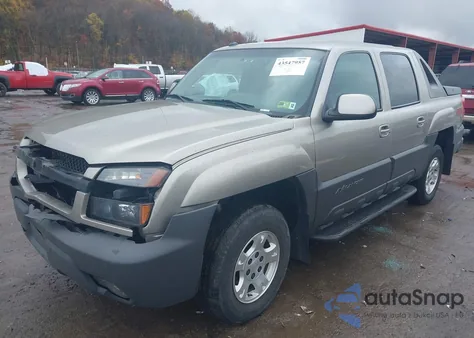 2003 Chevrolet Avalanche 1500 z USA, uszkodzony, nr VIN 3GNEK13T43G263787